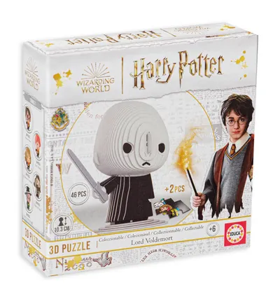 Puzzle 3D Educa din 46 de piese - Lord Voldemort