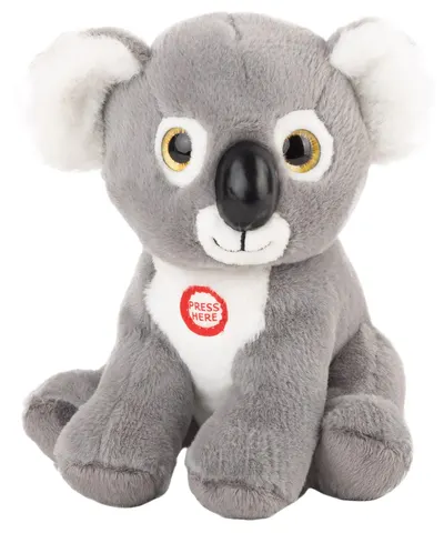 Jucărie de pluș Amek Toys -Koala, cu sunet, 19 cm