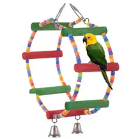 Jucarie rotunda pentru pasari LBW 25x7.5cm