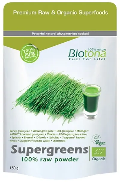 Supergreens, 150 g, Biotona