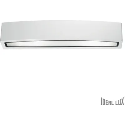 Aplica de exterior Andromeda, 2 becuri, dulie E27, L:450 mm, H:80 mm, Alb