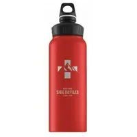Bidon din aluminiu WMB Mountain Red Touch, 1l