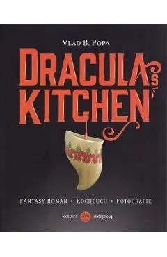 Dracula's Kitchen. Fantasy roman. Kochbuch. Fotografie