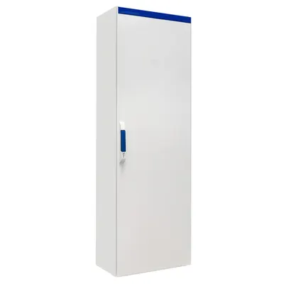 Dulap compact cu o usa, 1800x600x400mm, RAL 7035