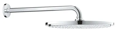 Dus fix Grohe Rainshower Cosmopolitan 310 26056000, 1/2 inch, montare pe perete, 310 mm, 1 pulverizare, anti-calcar, Crom