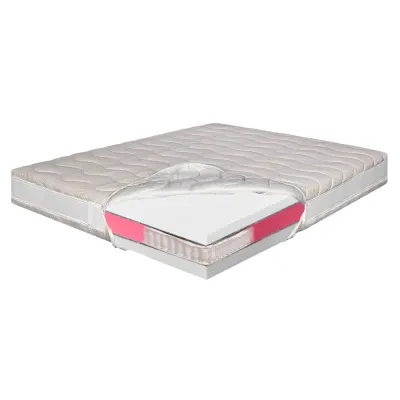Saltea pat Super Ortopedica, Arcuri Pocket Individuale, 100×200 – Bio Bambus Air, Mega XXL, 31 cm, Hotel Range