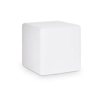 Lampa de gradina Luna D50, 1 bec, dulie E27, L:500 mm, H:500 mm, Alb
