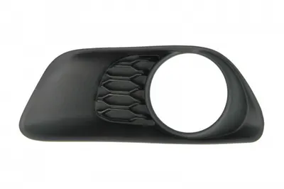 Grila bara fata stanga cu locas proiectoare, plastic, negru CHRYSLER VOYAGER intre 2011-2016