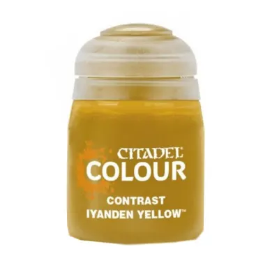 Vopsea Warhammer Contrast Paint - Iyanden Yellow