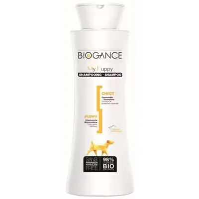 Sampon pentru catelusi Biogance Dog Shampoo Puppy Camomile, 250 ml