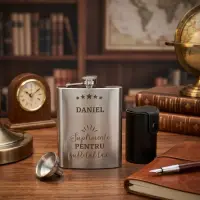 Set GENTLEMAN cu sticluta personalizata - Supplimente pentru suflet