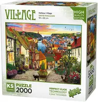 Puzzle KS Games din 2000 piese - Satul portuar