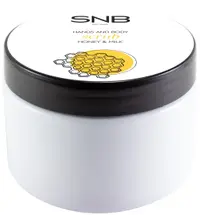 SNB Professional Scrub pentru mâini și corp cu sare de Himalaya, miere și lapte, 300 ml