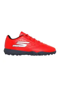 Pantofi Razor 1.5 JR pentru fotbal - Rosu vermillion/Alb murdar
