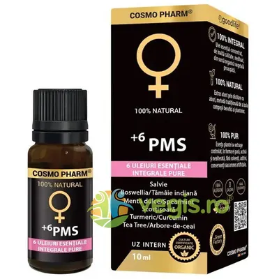 +6 PMS/Hormonal Balance (6 Uleiuri Esentiale Integrale) 10ml
