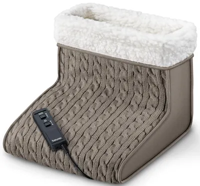 Aparat de masaj pentru picioare Beurer - FWM 45, 15 W, 2 viteze, maro