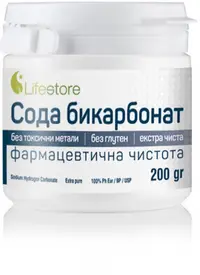 Bicarbonat de sodiu, 200 g, Lifestore