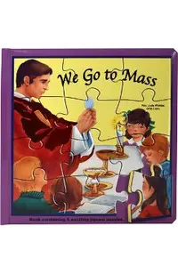 We Go to Mass (Puzzle Book): St. Joseph Puzzle Book: Book Contains 5 Exciting Jigsaw Puzzles