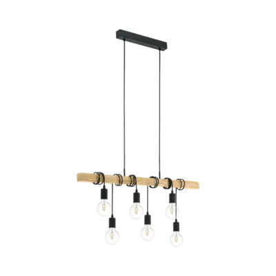 Lampa suspendata TOWNSHEND negru 220-240V,50/60Hz IP20