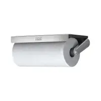 Suport vertical pentru prosoape de bucătărie din hârtie argintiu de montat pe perete din plastic RollGrip – Joseph Joseph