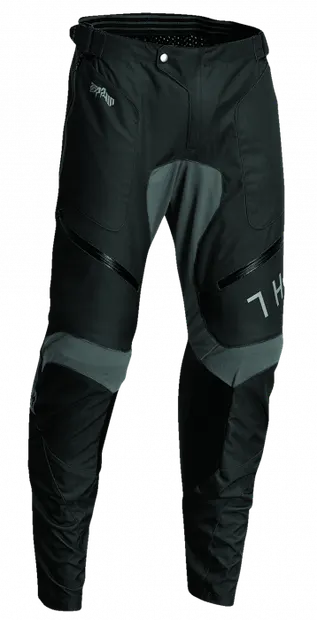 Pantaloni atv cross Thor Terrain ITB, culoare negru gri, marime 30