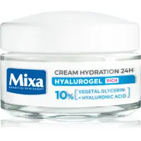 Mixa Hyalurogel Rich crema de fata hidratanta cu acid hialuronic 50 ml