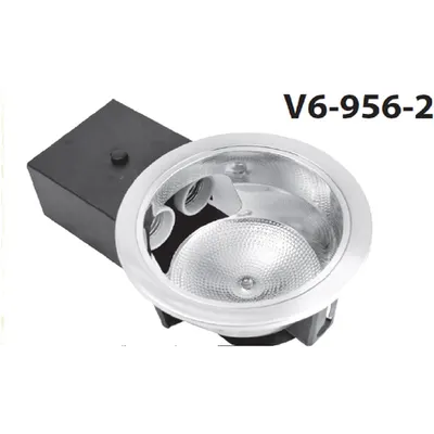 Spot E27, 2xmax. 40W, alb, V6-956-2