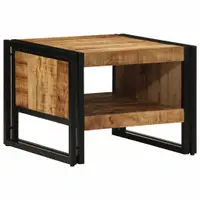Gossi masuta de cafea 50x50x38 cm lemn masiv de mango