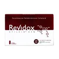 Revidox - resveratrol 100% bioactiv, 30 capsule, Actafarma