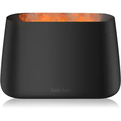 Stadler Form Ben difuzor de aromă cu ultrasunete și umidificator de aer cu efect de foc în șemineu culoare Black 1 buc