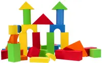 Constructor de spumă Bam Bam - 46 piese