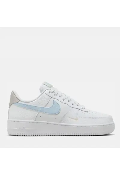 Pantofi sport Air Force 1 '07 - Sintetic - Alb/Cyan