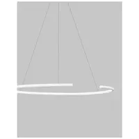 Lampa suspendata BREDA Nisipiu Alb Aluminiu & Acrylic LED 30 Wat 220 Volt 1480Lm 3000K IP20