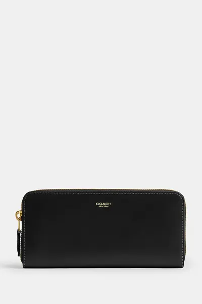 Coach portofel pentru femei din piele Accordion Zip