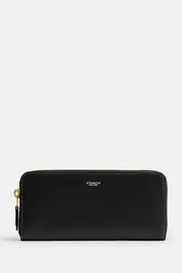 Coach portofel pentru femei din piele Accordion Zip