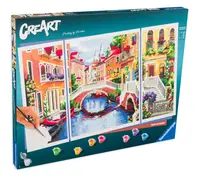 Set de pictură Ravensburger CreArt - Vise venețiene