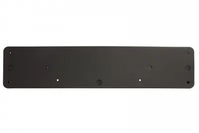 Suport numar bara Fata plastic, negru potrivit MERCEDES Clasa E T-MODEL S212, E W212 2009-2016