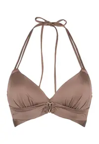 Sutien triunghiular de baie satinat 31461 - Maro