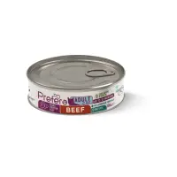 PREFERA MPD, Vită, dietă veterinară, conservă hrană umedă monoproteică fără cereale pisici, (în suc propriu), 85g