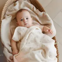 Muselina multifunctionala din bumbac organic 120 x 120 cm Onino Snuggle.me Pure life