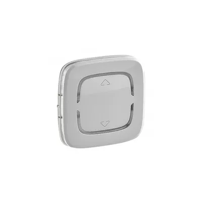 Capac Valena Allure - Up/Down symbol - 2 module - aluminiu
