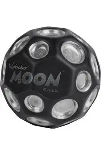 Minge hiperelastica: Waboba Moon Ball. Neagra cu pete argintii
