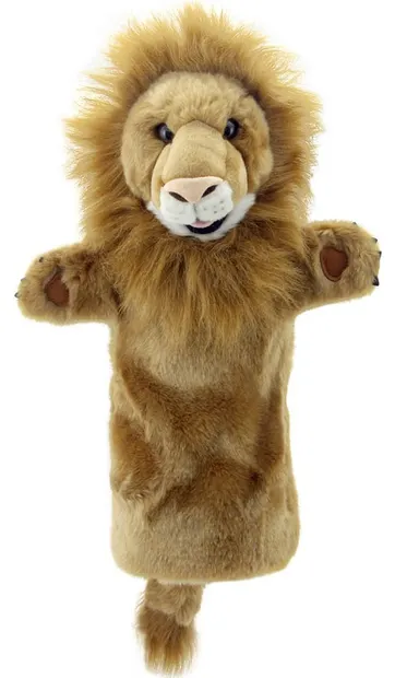 Păpușă pentru teatru The Puppet Company - Leu, 40 cm