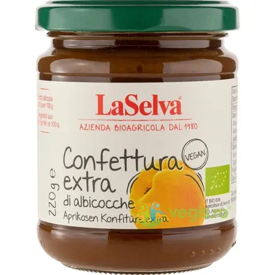 Dulceata Extra de Caise Ecologica/Bio 220g