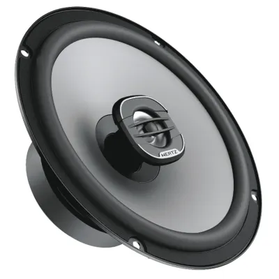 Difuzoare auto Hertz Uno X 165 set coaxial 2 căi, 165mm, 55W RMS, 4Ω, set 2 difuzoare