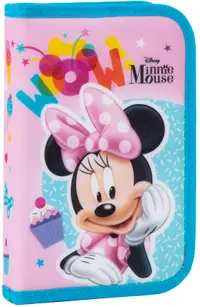 Penar școlar echipat Derform - Minnie 28, cu 1 fermoar