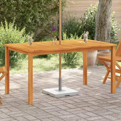 vidaXL Masă de grădină, 150 x 90 x 74 cm, lemn masiv de acacia