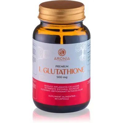 Aronia Charlotteburg Premium Aronia L-Glutathione antioxidant natural 60 caps.