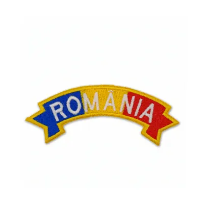 Patch Ecuson Drapel Romania Panglica - Default Title