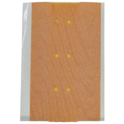Set 3 x 5 Plasture Medical din Panza Elastica, 6 cm x 10 cm, Banda Autoadeziva pentru Fixare Pansamente, Prima